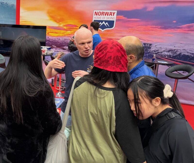 Ski Safari on the Norway stand at the London Snow Show. Image © PlanetSKI